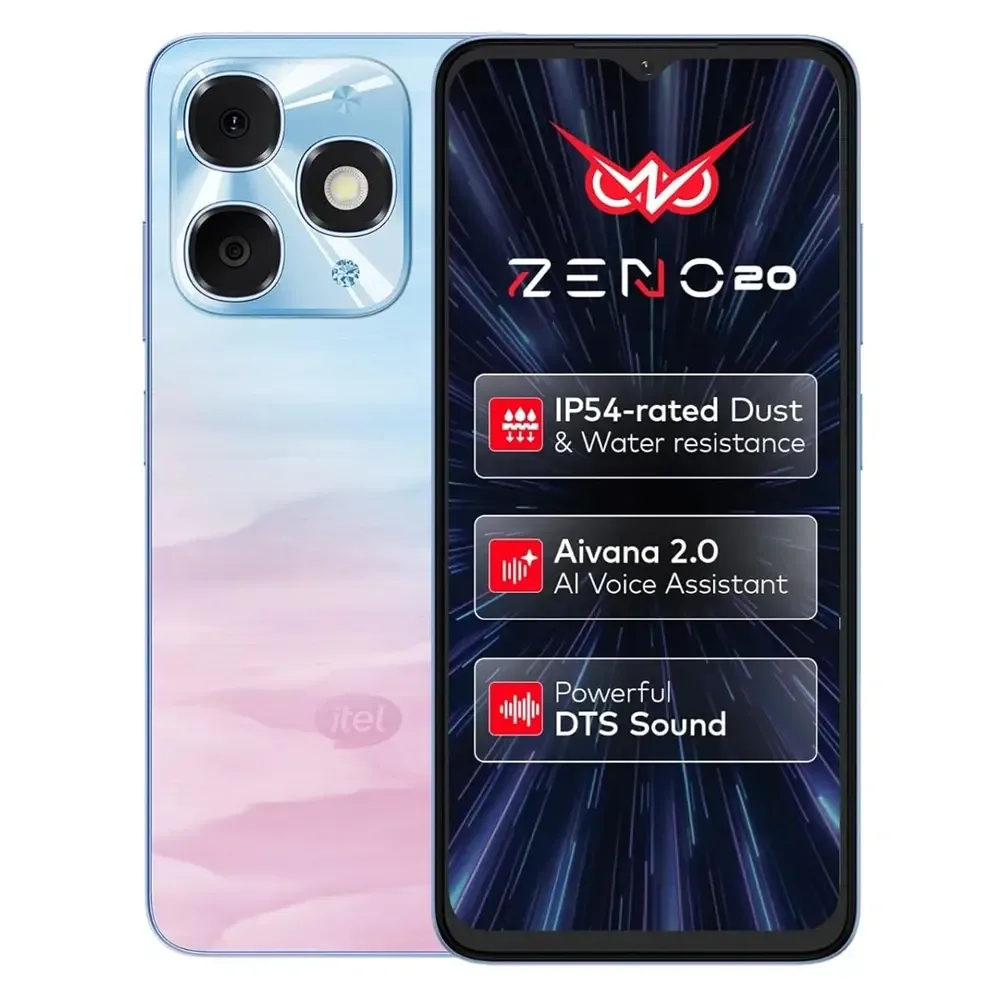 Itel Zeno 20 Official Design & Best Price in India