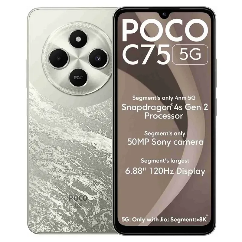 Xiaomi Poco C75 5G Official Design & Best Price in Bangladesh